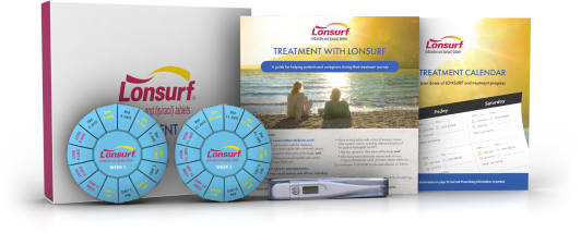 LONSURF Patient Treatment Kit.